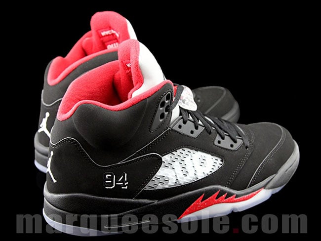 Supreme Air Jordan 5 Black