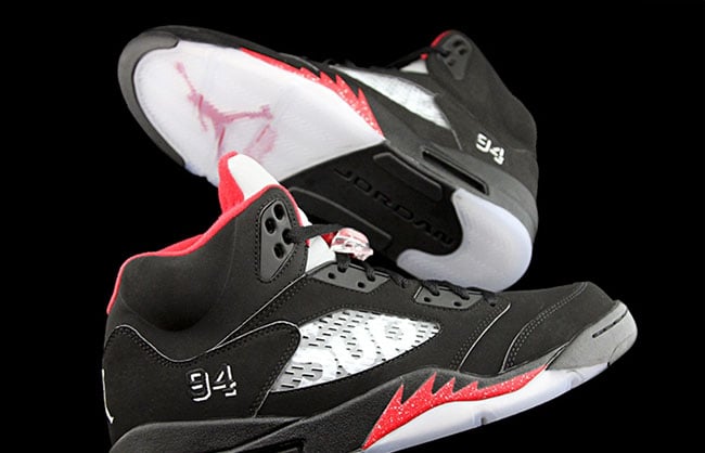 Supreme x Air Jordan 5 ‘Black’ Release Date