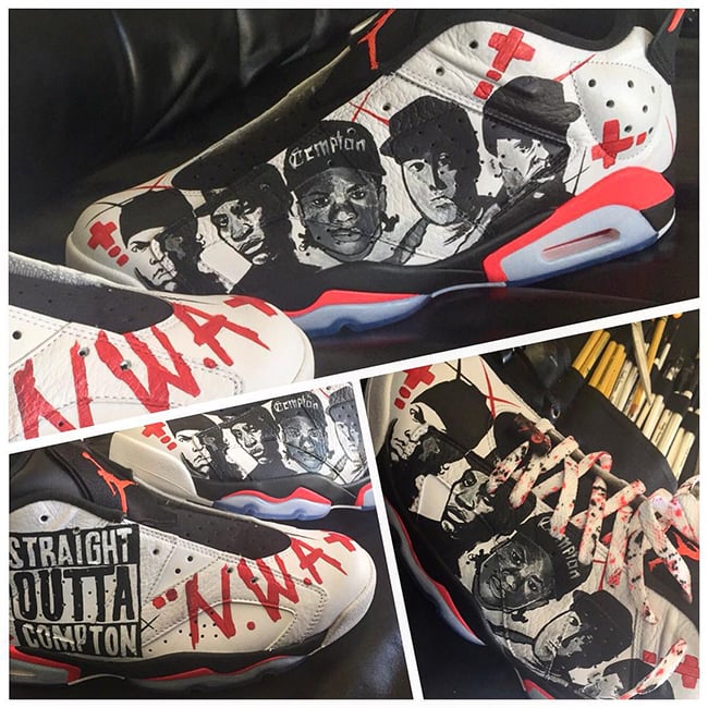 The Game Air Jordan 6 Low Straight Outta Compton