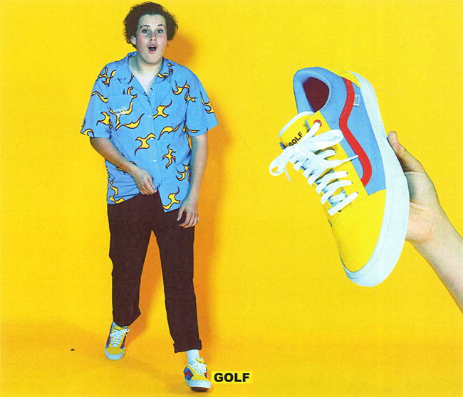 golf wang flame vans