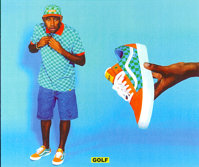 Tyler the Creator Vans Old Skool Golf 