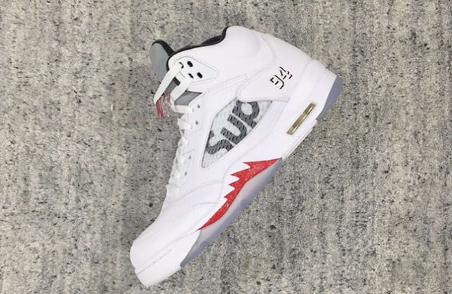 jordan 5 supreme white