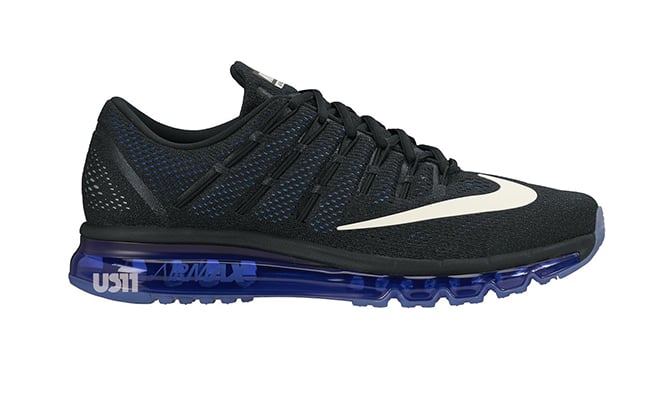 nike air max 2016 blue and black