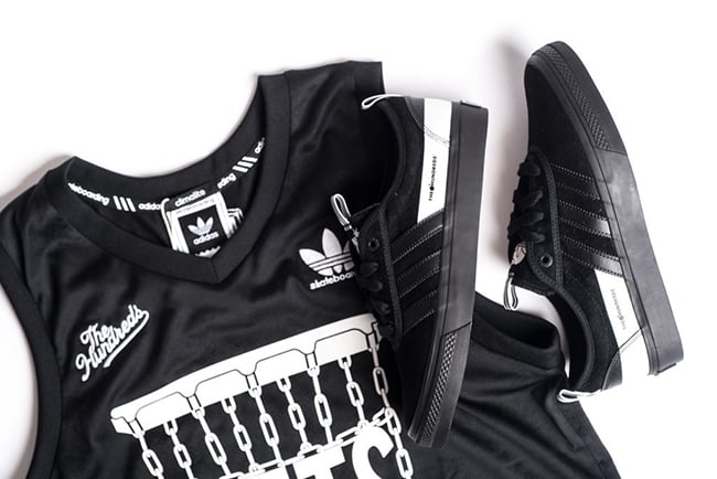 Better Images of the adidas Skateboarding x The Hundreds ‘Lakers vs. Nets’ Pack