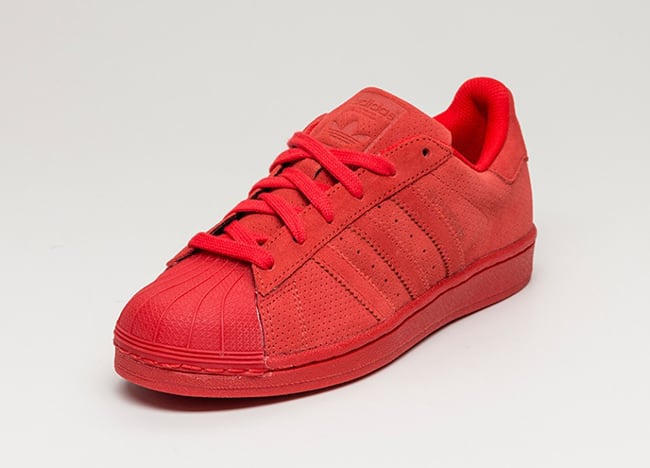 adidas Superstar Red Suede