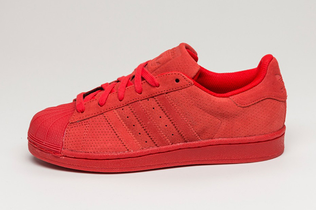 adidas Superstar Red Suede