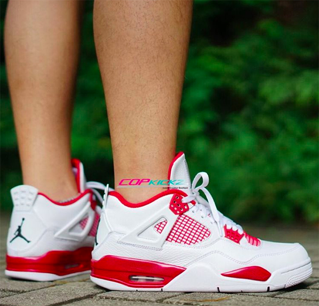 Air Jordan 4 Alternate 89 On Feet