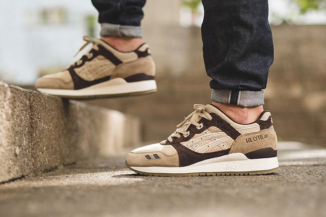 asics gel lyte iii coffee