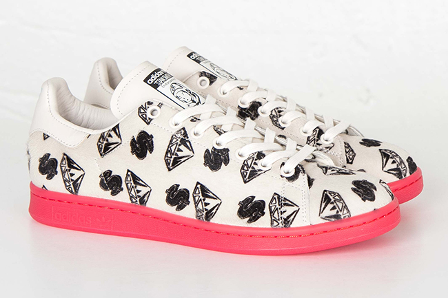 BBC Pharrell adidas Stan Smith Pony Hair White