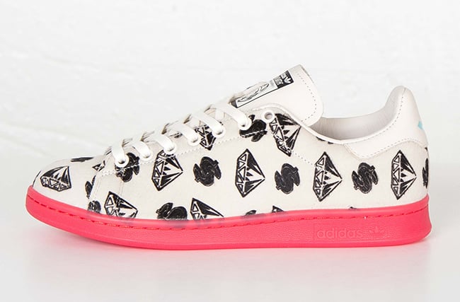 BBC Pharrell adidas Stan Smith Pony Hair White