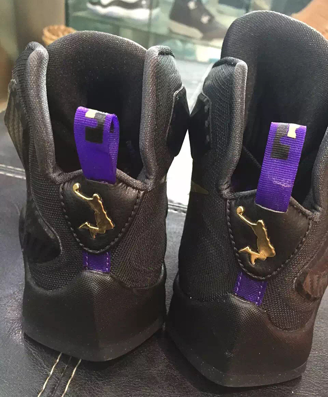Nike LeBron 13 Black Purple Gold