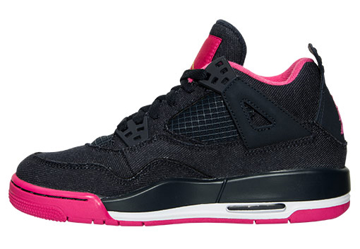 Denim Air Jordan 4 GS Pink