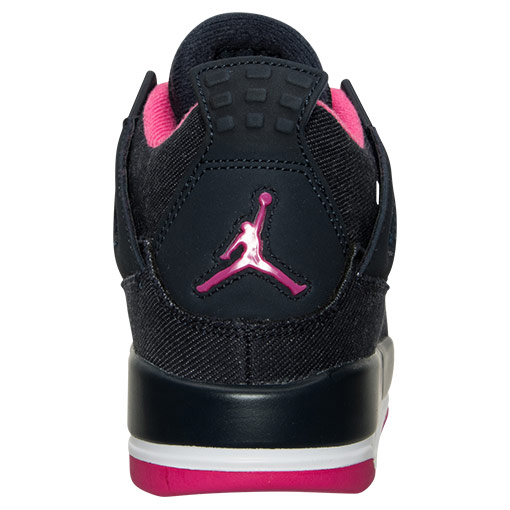 Denim Air Jordan 4 GS Pink