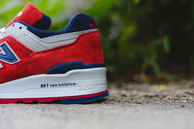 New Balance 997 Ski Connoisseur Red Navy