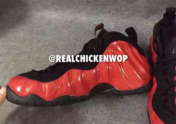 Nike Air Foamposite Pro Black Red 2016