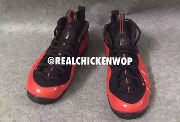 Nike Air Foamposite Pro Black Red 2016