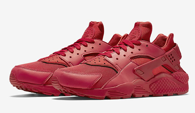 Nike Air Huarache ‘All Red’ – Official Images