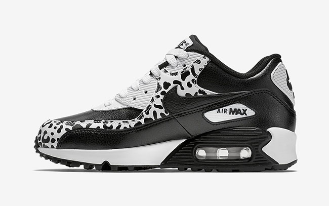 Nike Air Max 90 Black White Cheetah Snakeskin