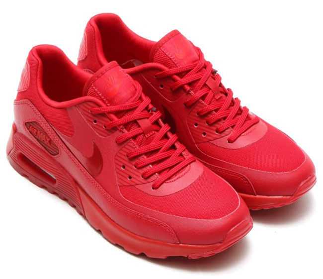 air max 90s all red