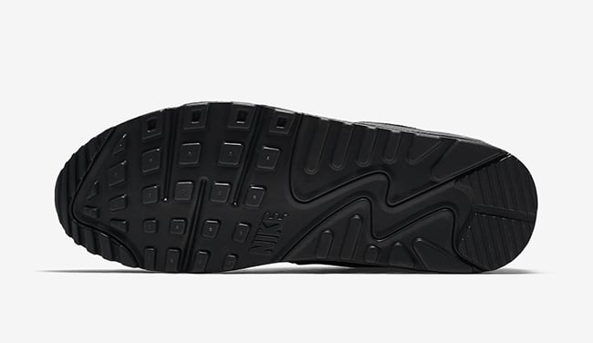 Nike Air Max 90 Essential Black Grey Red | SneakerFiles