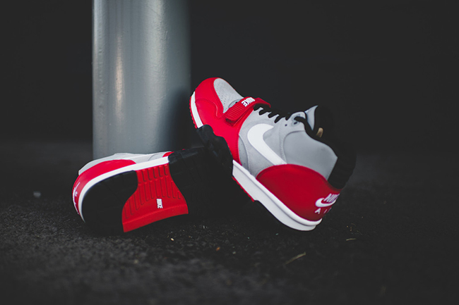 Nike Air Trainer 1 Mid Wolf Grey University Red