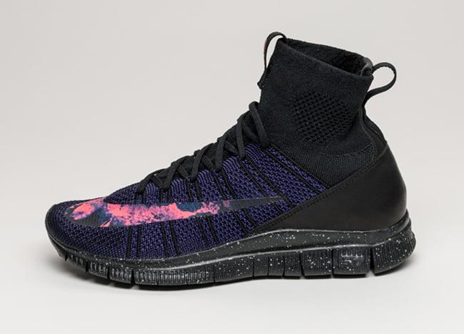 Nike Free Flyknit Mercurial Court Purple