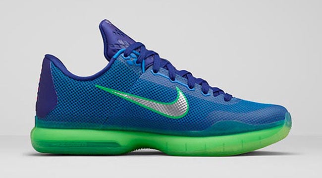 Nike Kobe 10 Emerald City Seahawks