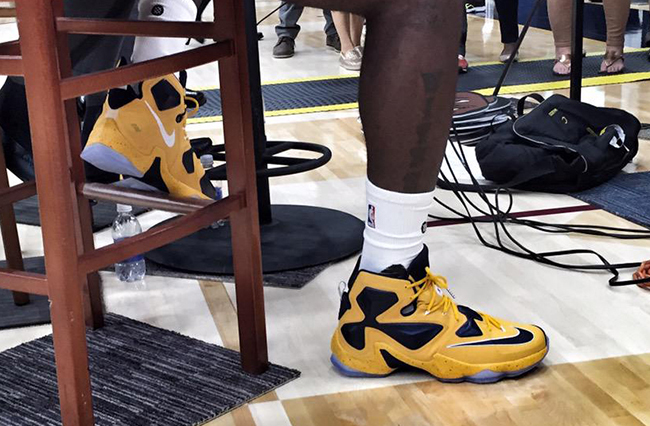 Nike LeBron 13 Bumblebee Media Day