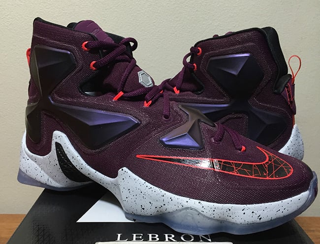 Nike LeBron 13 ‘Mulberry’ – Detailed Look