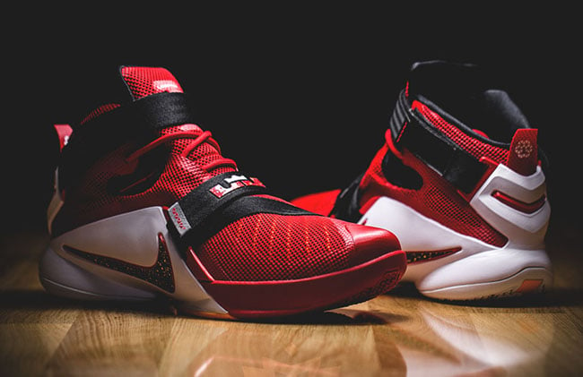 lebron soldier 9 red