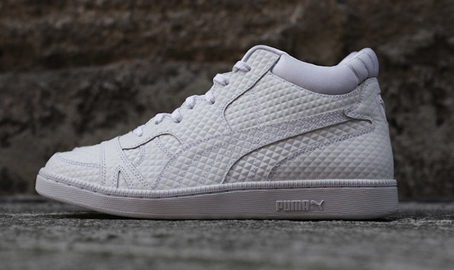 Puma Becker Embossed White