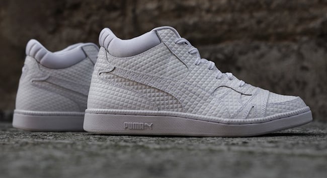 Puma Becker Embossed White