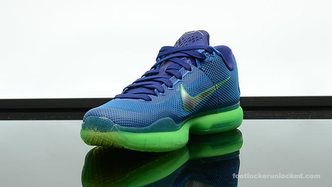 Nike Kobe 10 Emerald City Seahawks