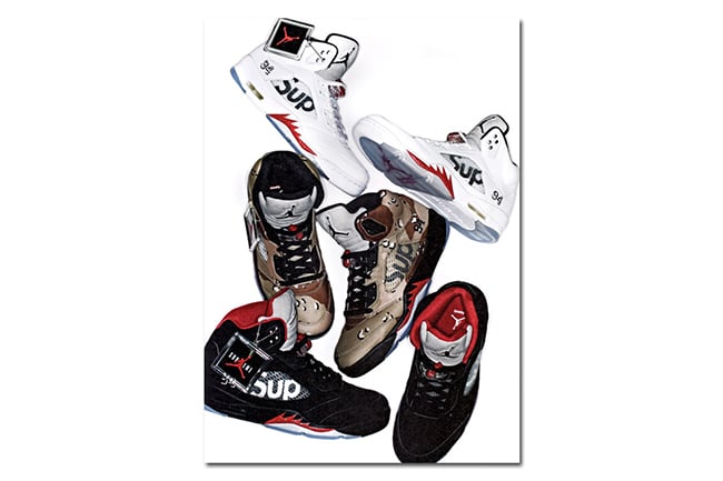 Supreme Air Jordan 5 October