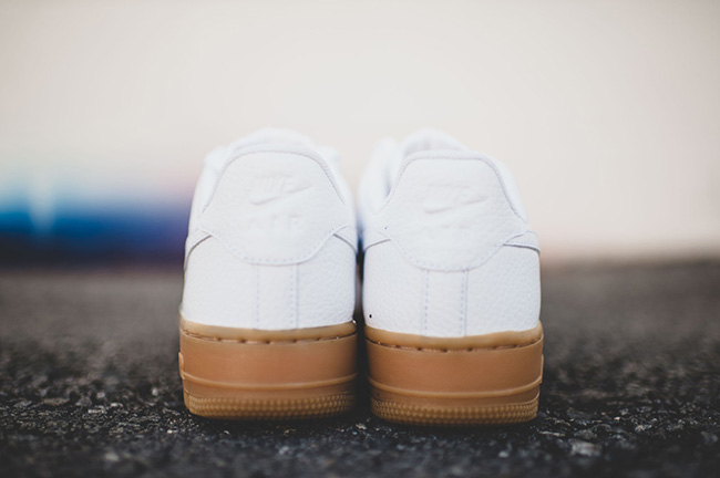 White Gum Nike Air Force 1 Low