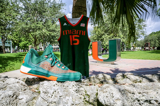 adidas Crazylight Boost 2015 Miami Hurricanes