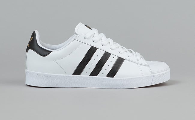 adidas Superstar Vulc ADV White Black