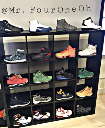 New Grey And Blue Air Max 95 Custom Jordan Futures For Sale