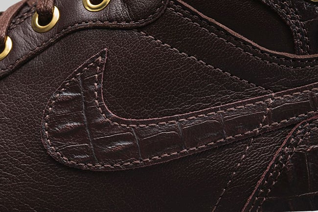 Brown Croc Air Jordan 1 Pinnacle