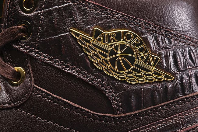Brown Croc Air Jordan 1 Pinnacle