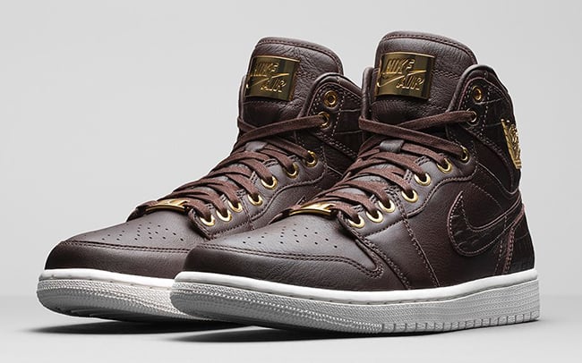 Brown Croc Air Jordan 1 Pinnacle