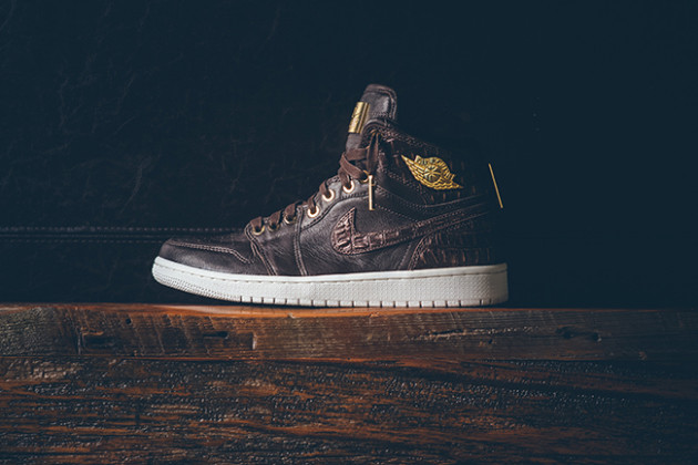 Air Jordan 1 Pinnacle Croc Brown | SneakerFiles