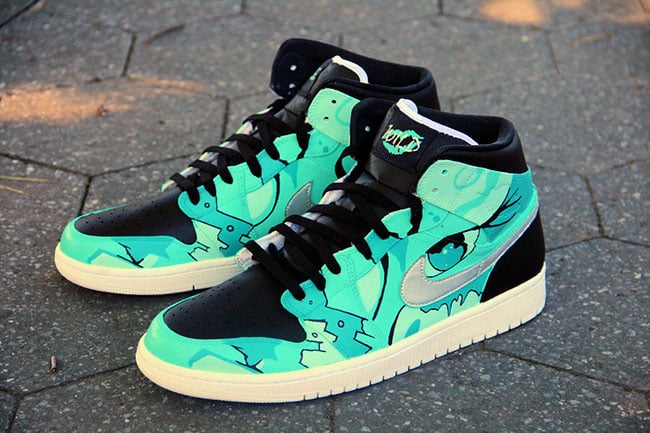 Air Jordan 1 Tiffany Gone Wild Custom