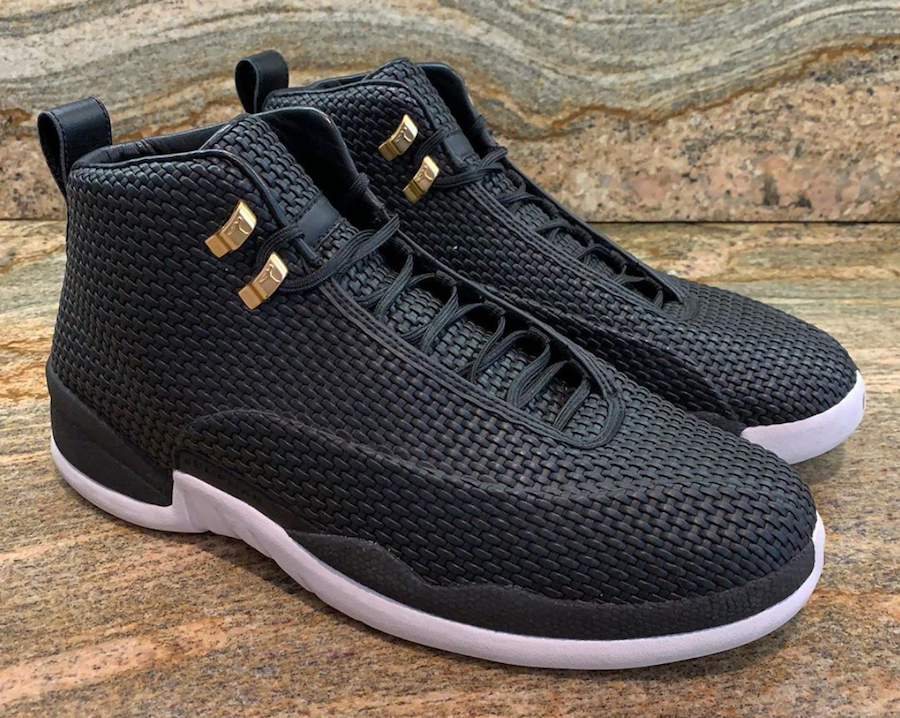 Air Jordan 15LAB12 Black White Sample