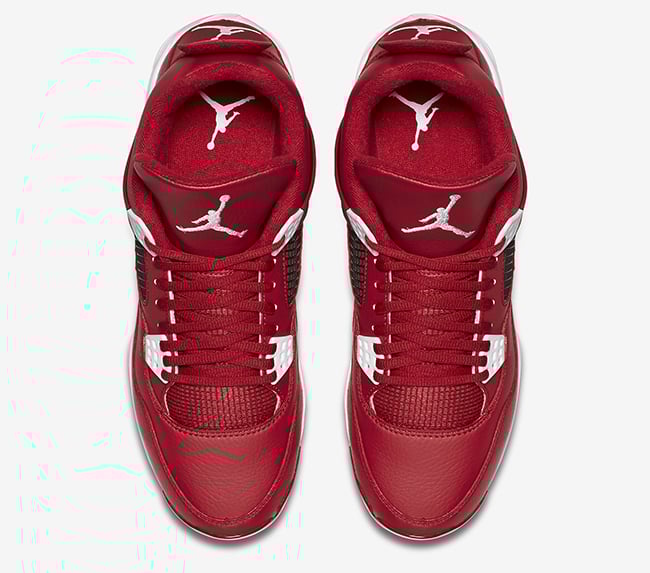 Air Jordan 4 Cleats Gym Red White