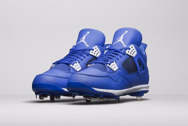 Air Jordan 4 Cleats Fowler Price MLB 2015 Playoffs