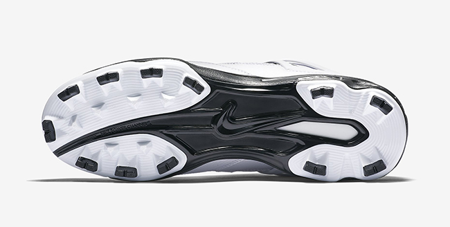 Air Jordan 4 Cleats White Black