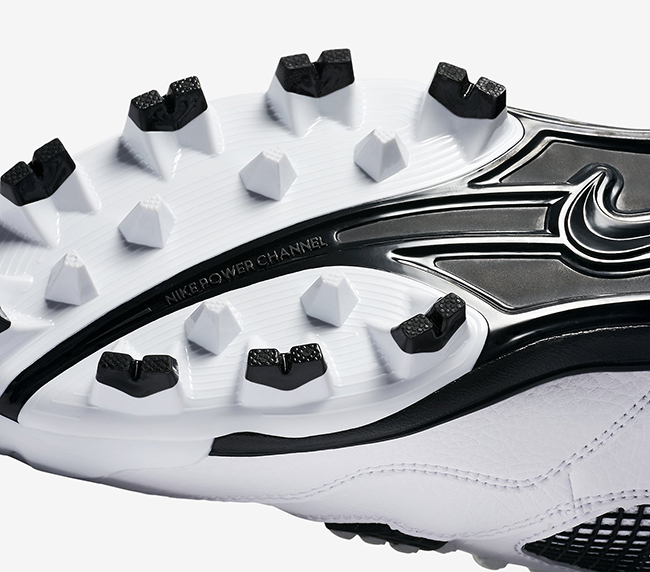 Air Jordan 4 Cleats White Black