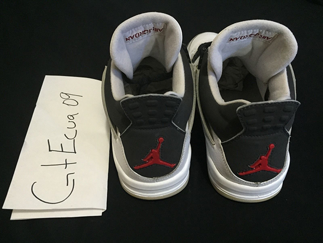 Air Jordan 4 White Black 2006 Sample