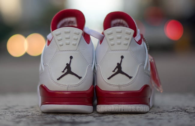 Alternate 89 Air Jordan 4 White Red